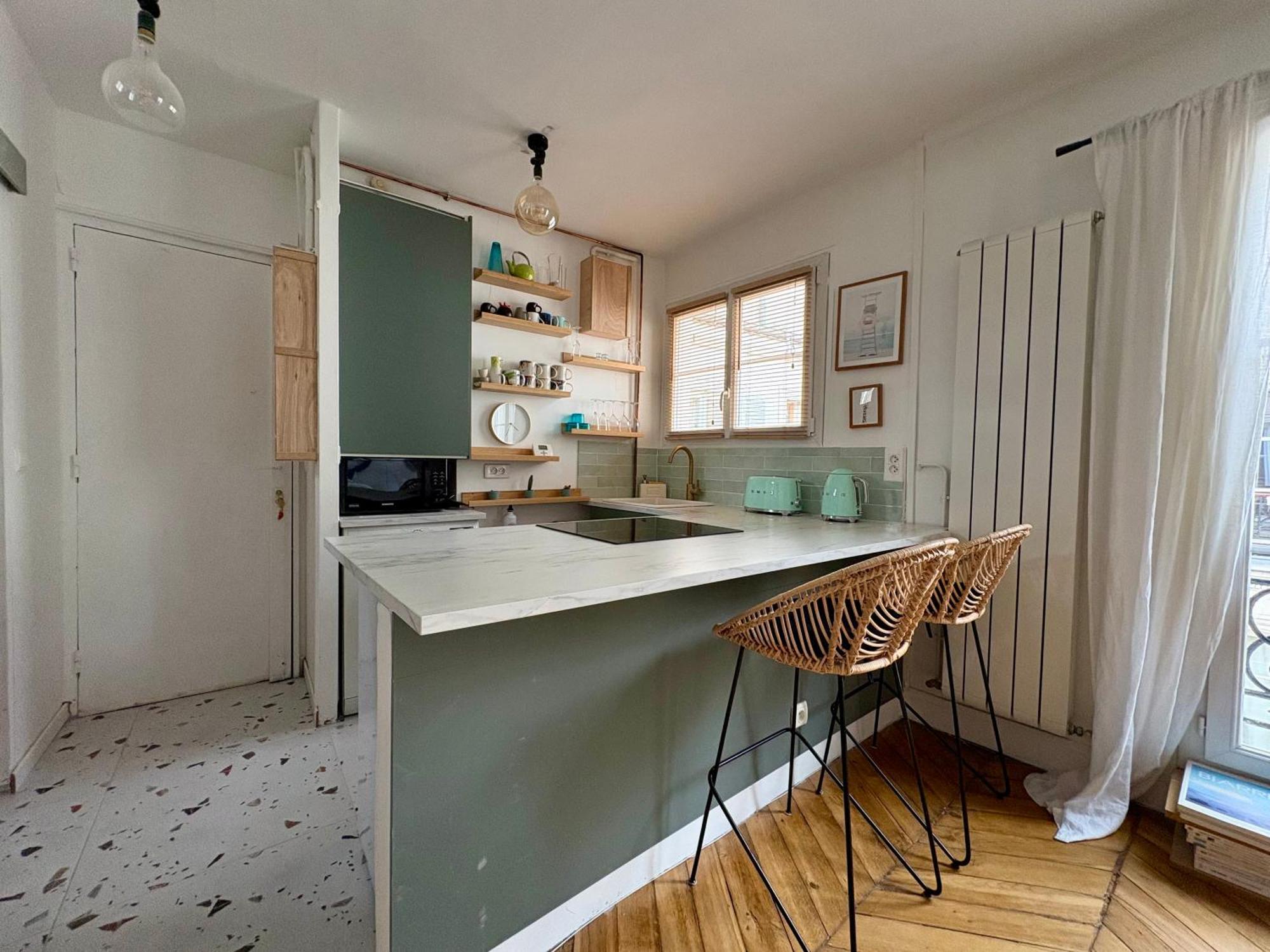 Au Pied De Montmartre Leilighet Paris Eksteriør bilde